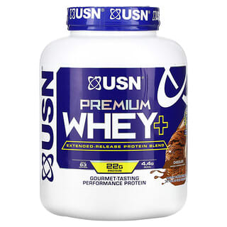 USN, Premium Whey+, Chocolate, 5 lbs (2,267 g)