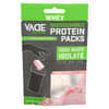 Dissolvable Protein Packs, 100% Whey Isolate, Strawberry Milkshake, 0.05 lb (24 g)