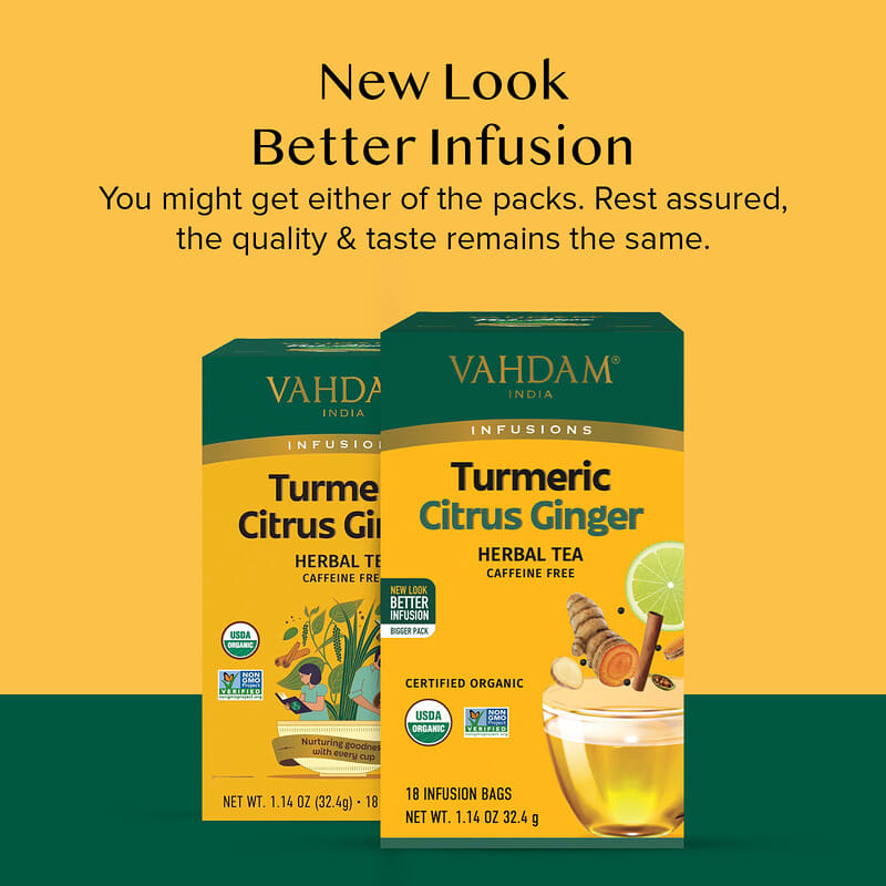 Infusions（インフュージョンズ）、ハーブティー、ターメリック