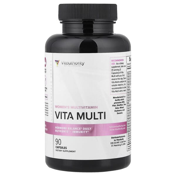 Vitauthority, Vita Multi, Women's Multivitamin, 90 Capsules — product photo 1