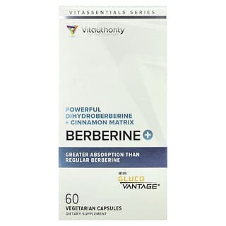 Vitauthority, Berberine Plus with Dihydroberberine and Ceylon Cinnamon, 60 Vegetarian Capsules