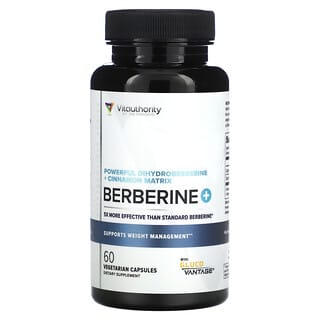 Vitauthority, Berberine+, 60 Vegetarian Capsules