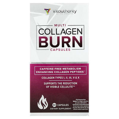 Vitauthority, Multi-Collagen Capsules, 60 Capsules