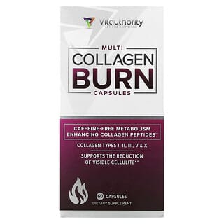 Vitauthority, Multi Collagen Burn, 60 Capsules