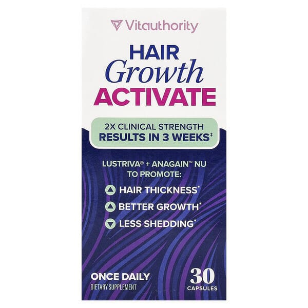 Hair Growth Activate, 30 Capsules