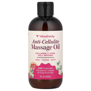 Vitauthority, Anti-cellulitis massageolie, 240 ml (8 fl oz)