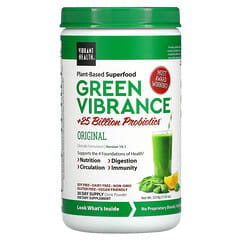 Vibrant Health, Green Vibrance +25 Billion Probiotics, Version 19.1, 11.92 oz (337.8 g)