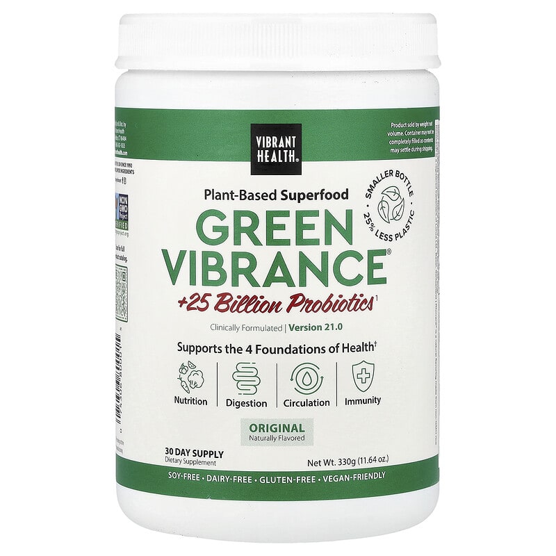 Green Vibrance®（グリーンバイブランス）250億個以上のプロバイオ