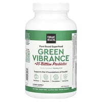 Green Vibrance® +25 Billion Probiotics, Version 21.0, 11.64 oz (330 g) Green Vibrance® +25 Billion Probiotics, Version 21.0, 11.64 oz (330 g)