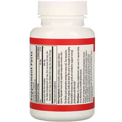 Vibrant Health, Krebs Zinc, добавка з цинком, 60 рослинних капсул
