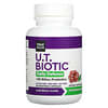 U.T. Biotic, более 25 миллиардов пробиотиков, 30 вегетарианских капсул