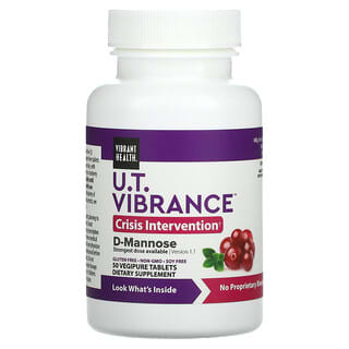 Vibrant Health, 泌尿系統U.T. Vibrance Vegapure 素食片，50 粒裝