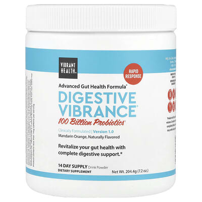 Vibrant Health, Digestive Vibrance, Version 1.0, Orange, 7.2 oz (204.4 g)