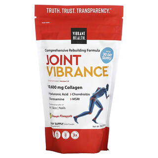Vibrant Health, Joint Vibrance（ジョイントバイブランス）、オレンジパイナップル、555g（19.58オンス）