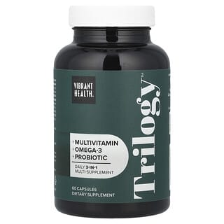 Vibrant Health, Trilogy™, Daily 3-in-1 Multi-Supplement , 60 Capsules