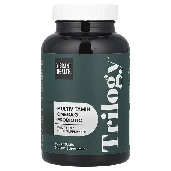 Trilogy™, Daily 3-in-1 Multi-Supplement, 60 Capsules