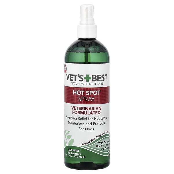 Vets Best, Hot Spot Spray, For Dogs, 16 fl oz (470 ml)