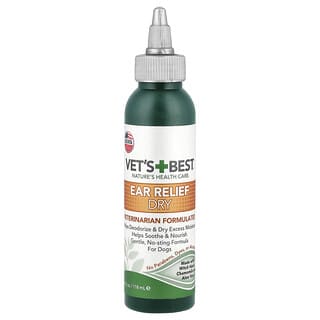 Vets Best‏, تخفيف الأذن الجافة ، للكلاب ، 4 أونصة سائلة (118 مل)