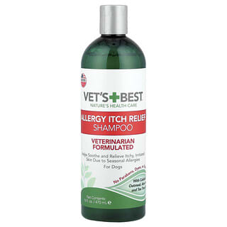 Vets Best, Allergy Itch Relief Shampoo, For Dogs, 16 fl oz (470 ml)