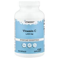 Vitacost, 維生素 C，1000 毫克，250 粒膠囊