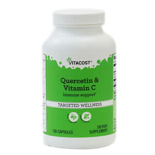 Vitacost, Quercetin & Vitamin C, 180 Capsules
