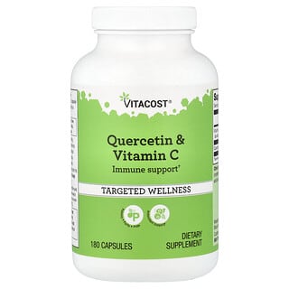 Vitacost, Quercetin & Vitamin C, 180 Capsules