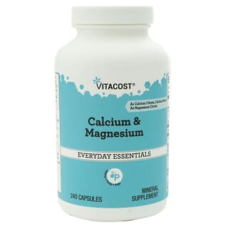 Vitacost, Calcium & Magnesium, 240 Capsules