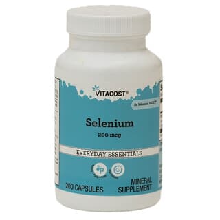 Vitacost, Selenium SeLECT®, 200 mcg, 200 Capsules