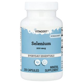 Vitacost, Selenium SeLECT®, 200 mcg, 200 Capsules