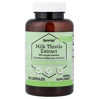Vitacost, Synergy®, Ekstrak Milk Thistle, 100 Kapsul (300 mg per Kapsul)