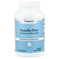 Vitacost, Friendly Fiber Including Oat Bran Fiber, 240 Capsules
