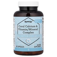 Vitacost, Synergy®, Coral Calcium & Vitamin/Mineral Complex, 90 Capsules