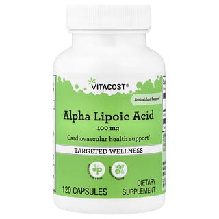 Vitacost, Alpha Lipoic Acid, 100 mg, 120 Capsules
