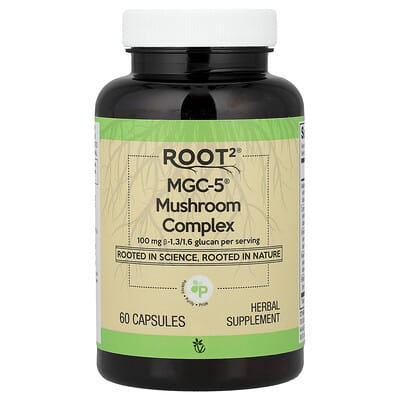 Vitacost, Root2®, MGC-5® Mushroom Complex, 60 Capsules