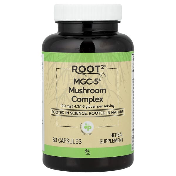 Vitacost, Root2®, MGC-5® Mushroom Complex, 60 Capsules — product photo 1