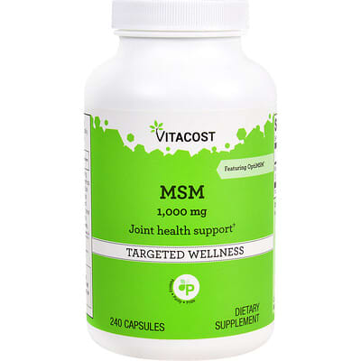 Vitacost, MSM, 1,000 mg, 240 capsules