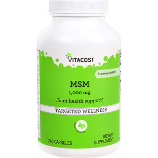 Vitacost, MSM, 1000 mg, 240 Capsules