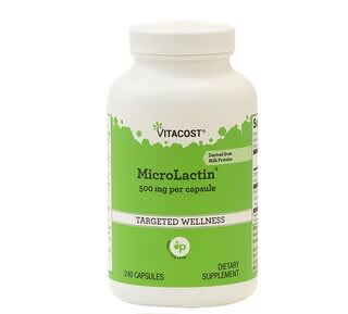 Vitacost, MicroLactin®, 500 mg per capsule, 240 Capsules