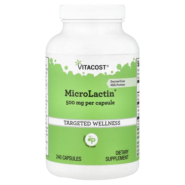 Vitacost, MicroLactin®, 240 Capsules — product photo 1