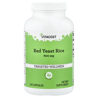 Vitacost, Red Yeast Rice, 600 mg, 240 Capsules