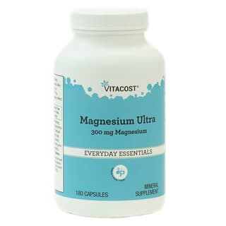 Vitacost‏, المغنيسيوم الفائق ، 300 ملجم ، 180 كبسولة