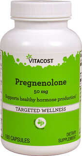 Vitacost, Pregnenolone, 50 mg, 180 Capsules