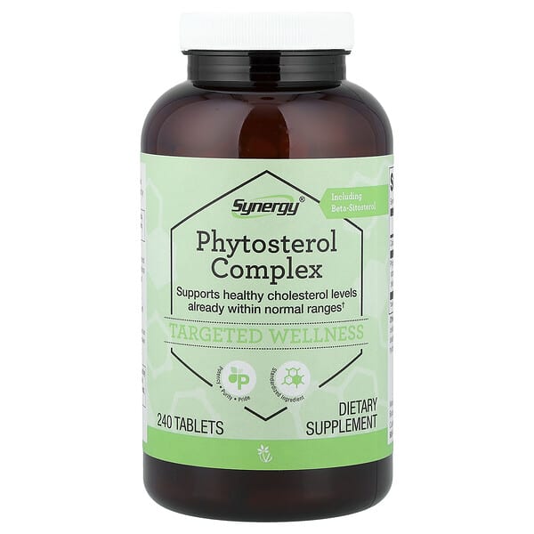 Vitacost, Synergy®, Phytosterolcomplex, 240 tabletten