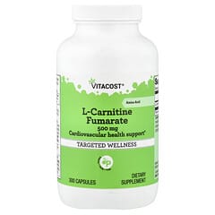 l carnitine fumarate reviews L-Carnitine Fumarate, 500 mg, 300 Capsules