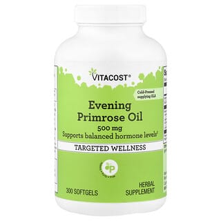 Vitacost, Evening Primrose Oil, 500 mg, 300 Softgels