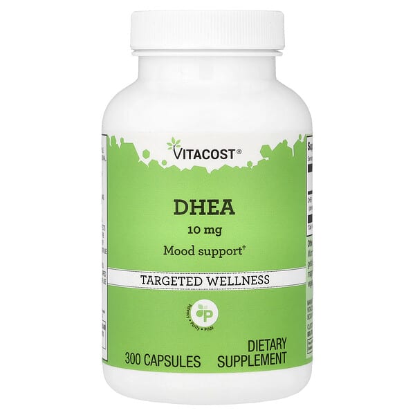Vitacost, DHEA, 10 mg, 300 Capsules — product photo 1