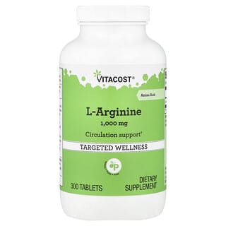 Vitacost, L-Arginine, 1,000 mg, 300 Tablets