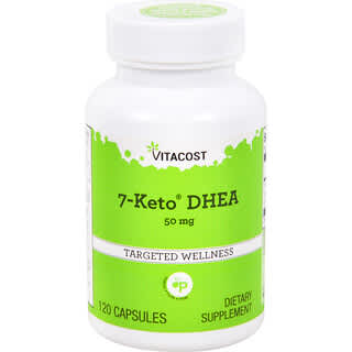 Vitacost, 7-Keto® DHEA, 50 mg, 120 Capsules