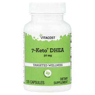 Vitacost, 7-Keto® DHEA, 50 mg, 120 Capsules