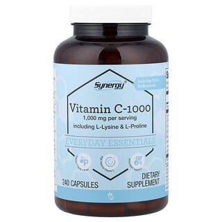 Vitacost, Vitamin C-1000 including L-Lysine & L-Proline, 240 Capsules